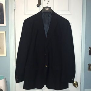 Dockers Sports Coat Dark Navy Size 44L